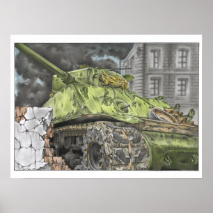 Easy Eight Sherman Poster