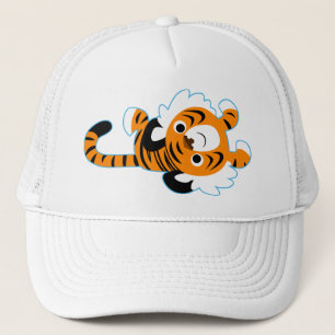 Easy-Going Cute Cartoon Tiger Hat