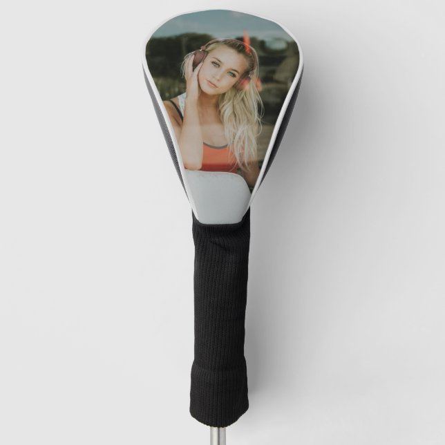 EASY! Golf Head Cover - Personalised Add Image (Front)