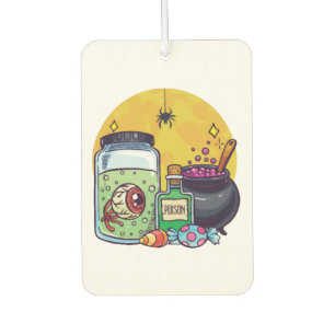 easy Halloween costume halloween mood Car Air Freshener