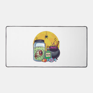 easy Halloween costume halloween mood  Desk Mat