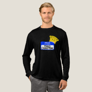 easy HALLOWEEN costume My Name Is PRINCE CHARMING Tri-Blend Shirt