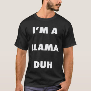 Easy Halloween Llama Costume for Men Women Kids T-Shirt