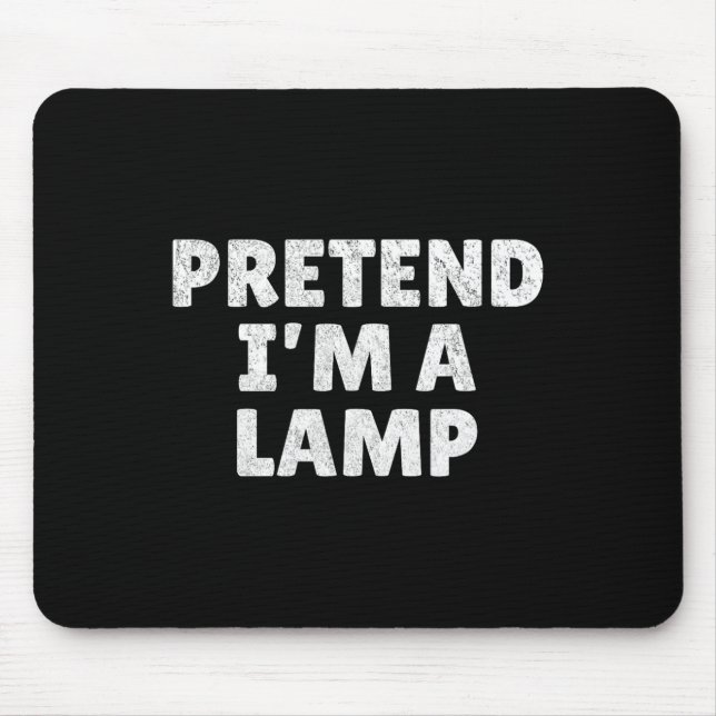 Easy Lazy Halloween Costume1  Mouse Pad (Front)