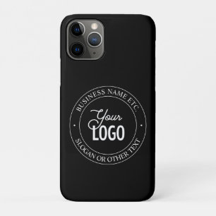 Easy Logo Replacement & Customisable Text   Black Case-Mate iPhone Case