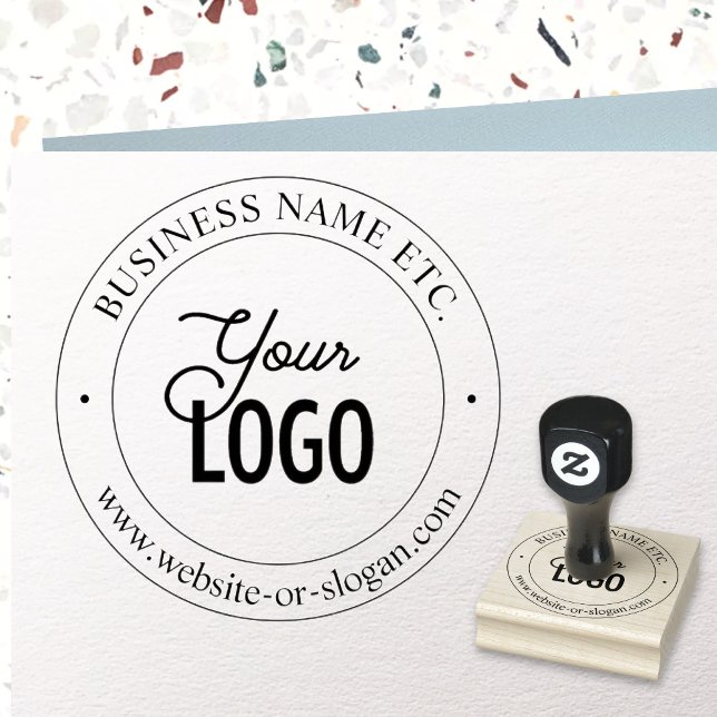 Easy Logo Replacement & Customisable Text Rubber Stamp (Creator Uploaded)