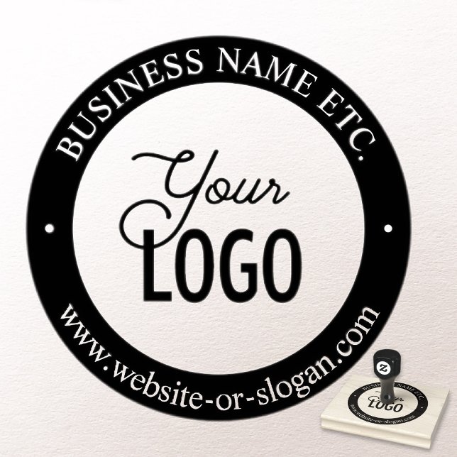 Easy Logo Replacement & Customisable Text Rubber Stamp (Creator Uploaded)