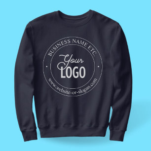 Easy Logo Replacement & Customisable Text Sweatshirt