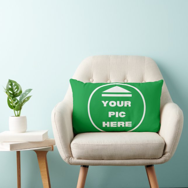 EASY! Lumbar Pillow 13" x 21" Polyester -Customise (Chair)