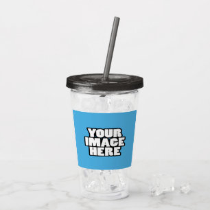 Easy make your own unique personalised by you acrylic tumbler