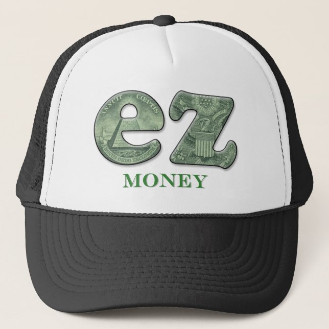 Easy Money Trucker Hat (Front)