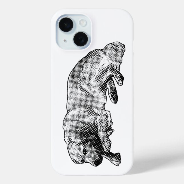 Easy Patterned Calm Even When Life Moves  Case-Mate iPhone Case (Back)