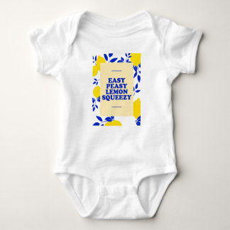 Easy Peasy Lemon Squeezy  Baby Bodysuit