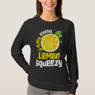 Easy Peasy Lemon Squeezy Citrus Fruit Lemon T-Shirt