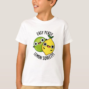 Easy Peasy Lemon Squeezy Funny Fruit Puns T-Shirt
