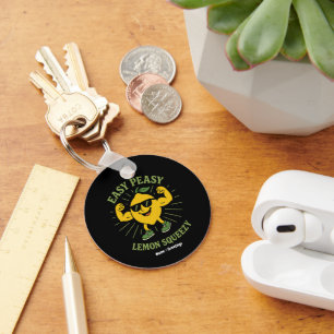 Easy Peasy Lemon Squeezy Gift – Funny Hello Summer Key Ring