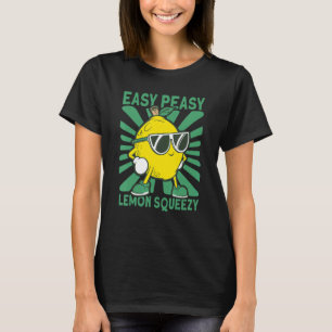 Easy Peasy Lemon Squeezy Lemonade Stand Crew T-Shirt