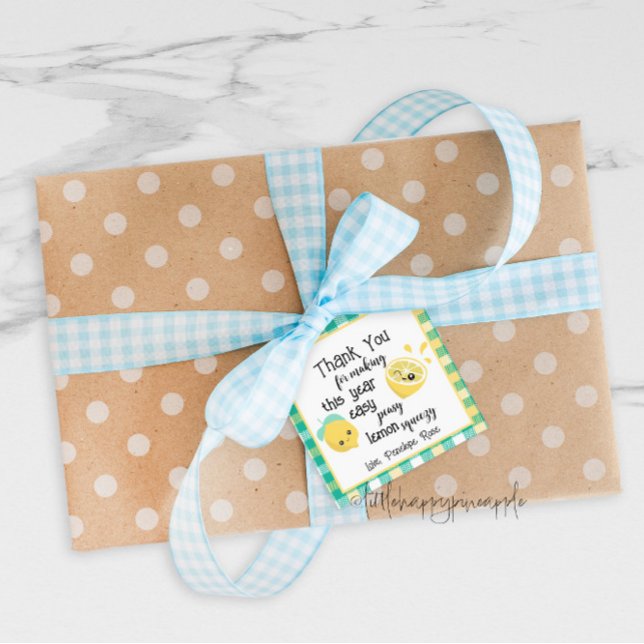 Easy Peasy Lemon Squeezy Teacher Thank You Tag (Creator Uploaded)