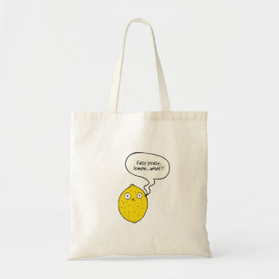Easy Peasy Lemon What?! Tote Bag