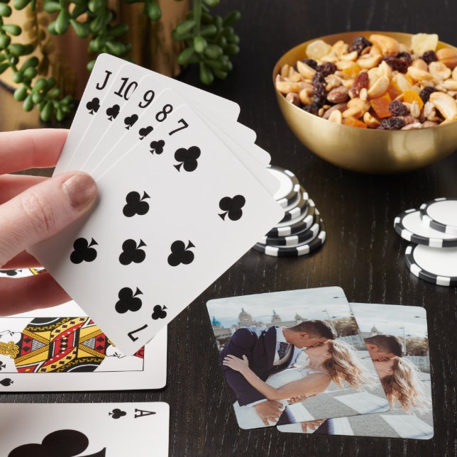 EASY!  Playing Cards - Personalised - Add Image (In Situ)