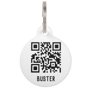 Easy QR Code With Name Pet Tag