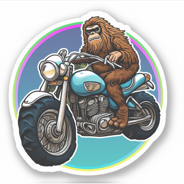 Easy Rider Motorcycle Daddy Sasquatch  (Front)