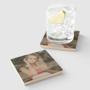 EASY! Sandstone Coaster - Personalised - Add Image