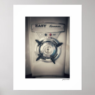 Easy Spindrier Dial Poster Print