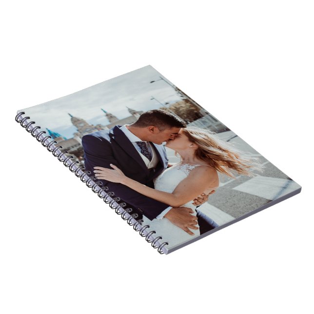EASY!  Spiral Notebook - Personalised - Add Image (Right Side)