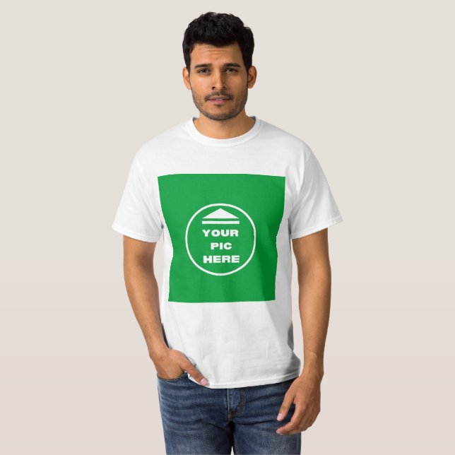 EASY! T-Shirt - White - Customise (Front Full)
