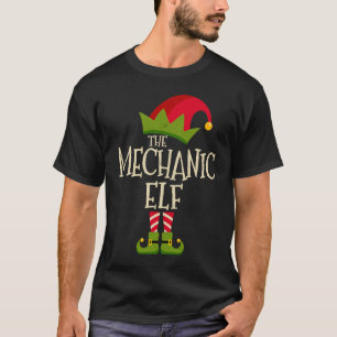 Easy The Mechanic Elf Costume Family Group  Christ T-Shirt
