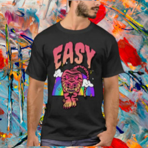 EASY Tiger Retro Rainbow Shirt – Fierce & Fun