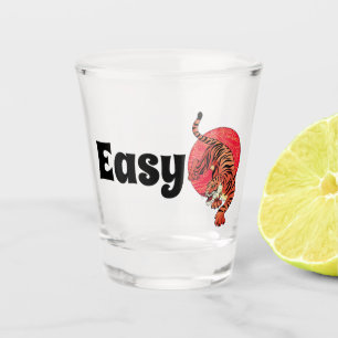Easy Tiger Shot Glass – Bold, Funny, and Fierce