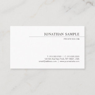 Easy to Make Elegant Modern Template Professional Business Card