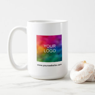Easy to Make Upload Your Company Logo Photo Here Coffee Mug