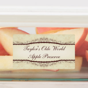 Easy To Personalise Olde World Design Food