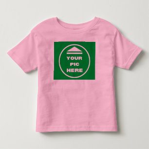 EASY! Toddler Fine Jersey T-Shirt - Pink- Custom