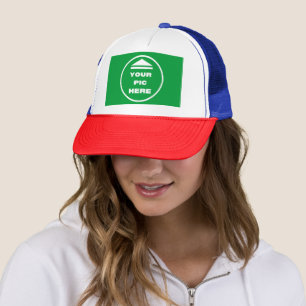 EASY! Trucker Hat - Red White Blue - Customise