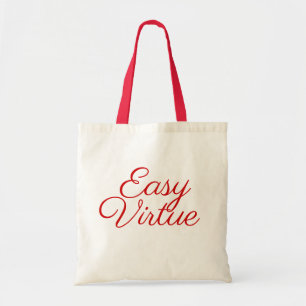 Easy Virtue T-Shirt Tote Bag