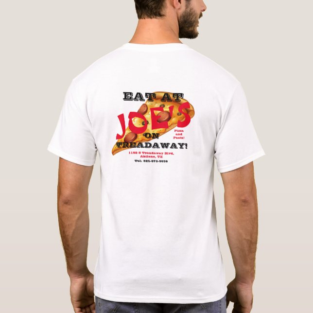 Eat At Joe's 2 T-Shirt (Back)