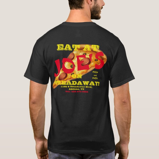 Eat At Joe's T-Shirt (Back)