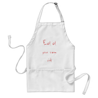 Eat at your own risk standard apron