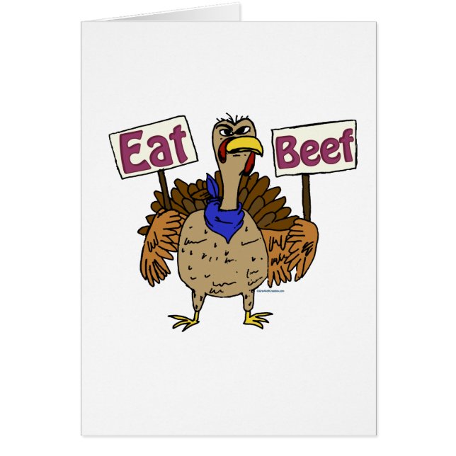 Eat Beef - Talking Turkey (Front)