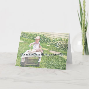 EAT CAKE Greeting Card