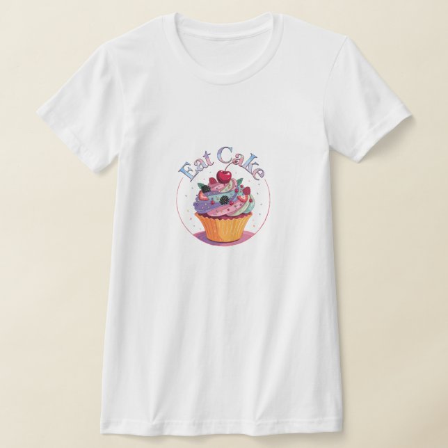 Eat Cake T-Shirt (Laydown)