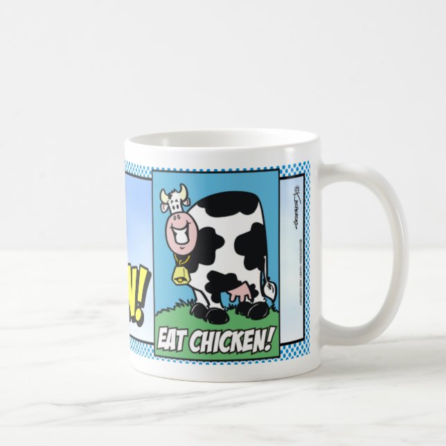 Eat Chicken! Coffee Mug (Right)