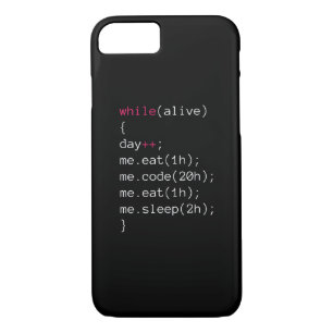 eat CODE eat sleep Case-Mate iPhone Case