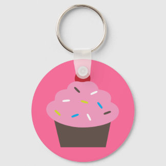Eat Cupcake Key Ring