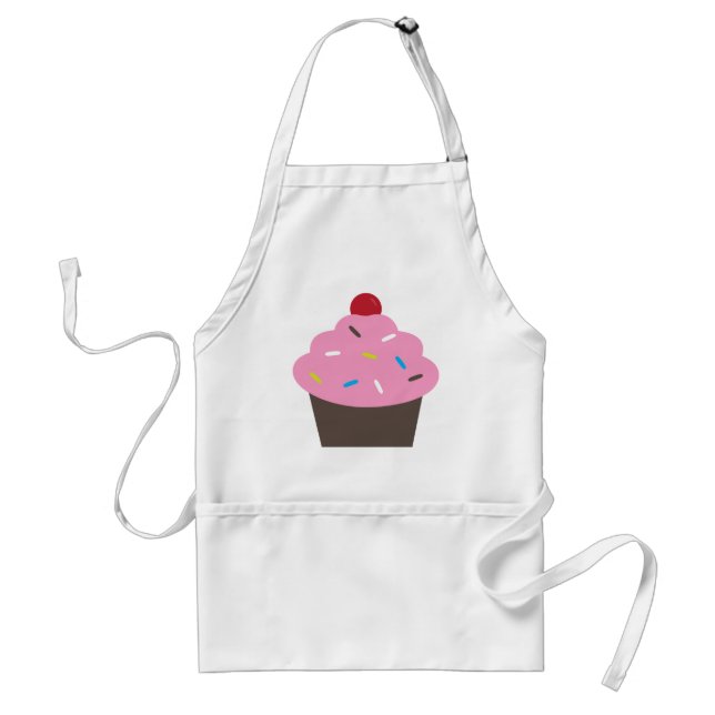 Eat Cupcake Standard Apron (Front)