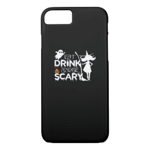 Eat Drink And Be Funny Scary Case-Mate iPhone Case